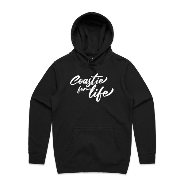 Coastie For Life - Mens Stencil Hoodie Thumbnail