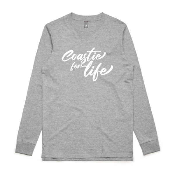 Coastie For Life - Mens Base Longsleeve Tee Thumbnail