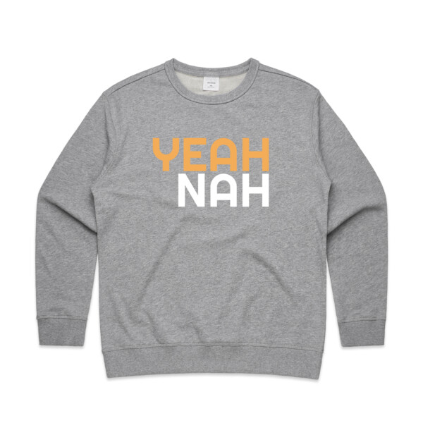 Yeah Nah - Womens Premium Crew Thumbnail