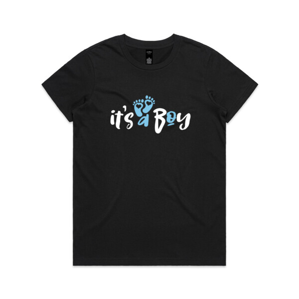 It's a Boy - Womens Maple Tee Thumbnail