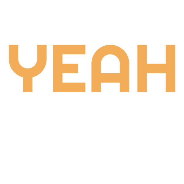 Yeah Nah Yellow White Thumbnail